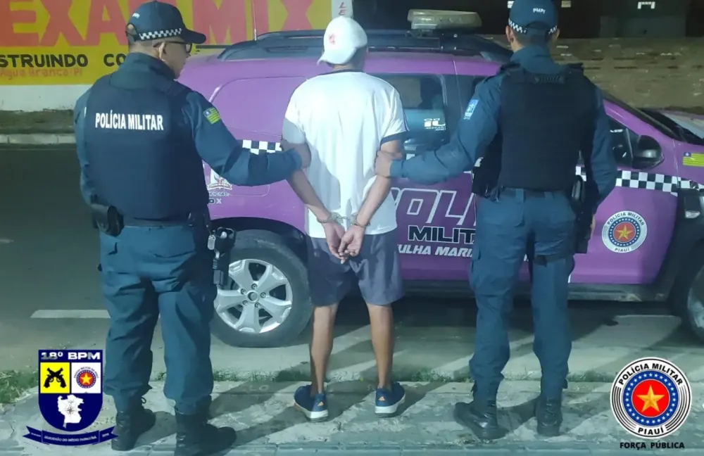 Durante festividades, Polícia Militar cumpre mandado e prende homem condenado a 20 anos em Água Branca